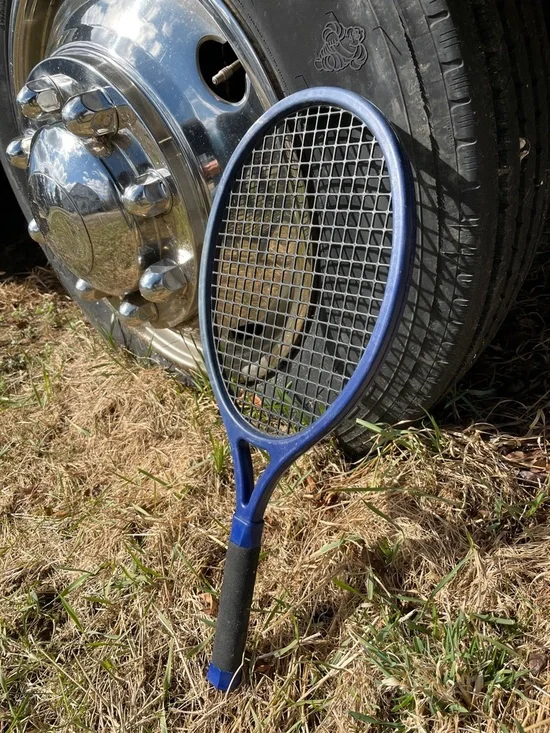 Blue Tennis Racket/Badminton Racket - Picture 2 of 3